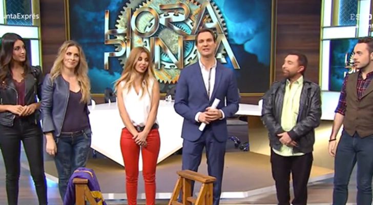 Javier Cárdenas y los invitados a la mesa de reality de &#39;Hora punta&#39;