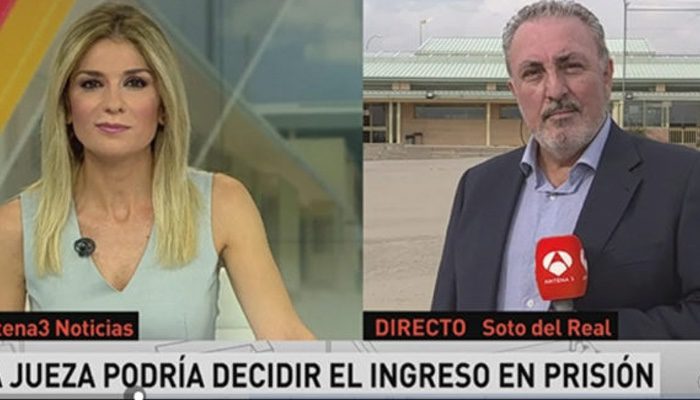 Juan Rubiales, reportero de Antena 3 Noticias