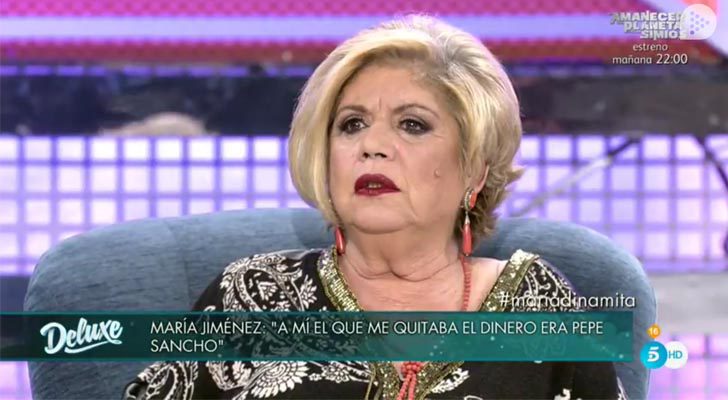 María Jiménez en el 'Deluxe'