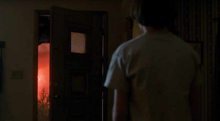 Will en la recreación de una escena de "Encuentros en la tercera fase"