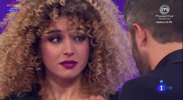 Mimi, visiblemente emocionada tras convertirse en la primera expulsada de &#39;OT 2017&#39;
