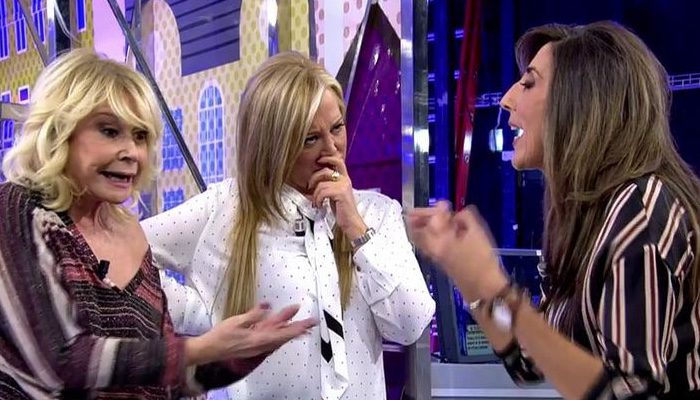 Paz Padilla y Mila Ximénez discuten en 'Sálvame'