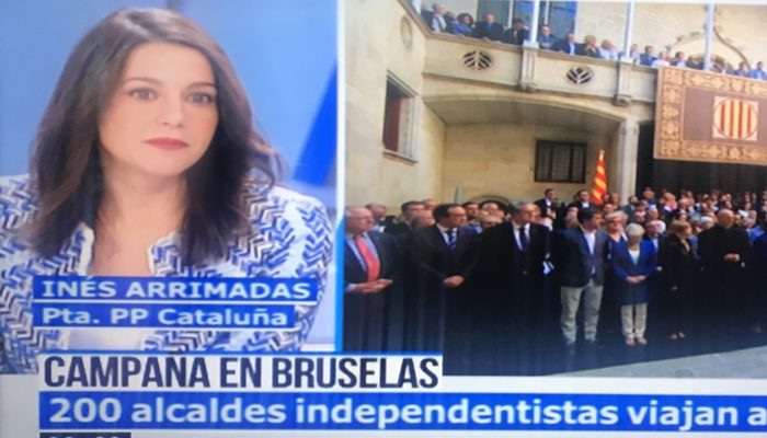 El fallo de rótulo a Inés Arrimadas en 'El programa de Ana Rosa'