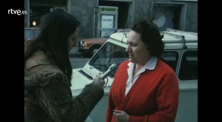 Carme Forcadell durante sus años de reportera en 'Giravolt'