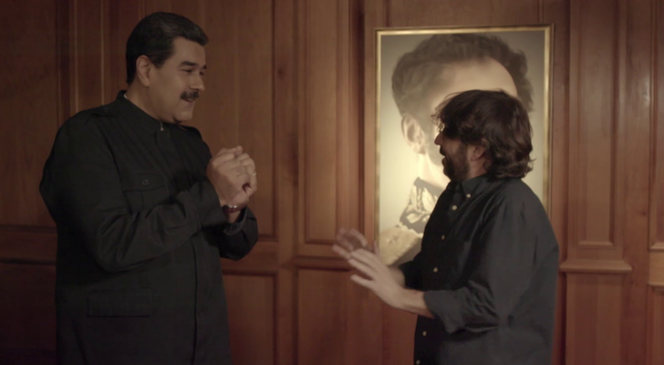 Nicolás Maduro en 'Salvados' con Jordi Évole