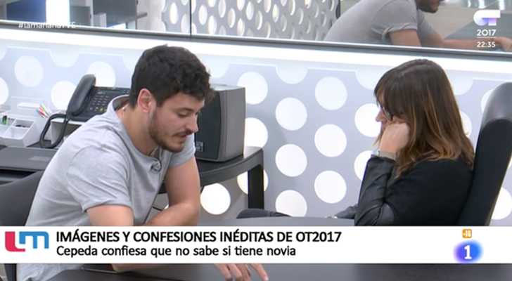 Cepeda y Noemí Galera, en 'La mañana de La 1'