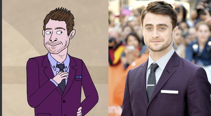 Daniel Radcliffe como él mismo en 'Bojack Horseman'