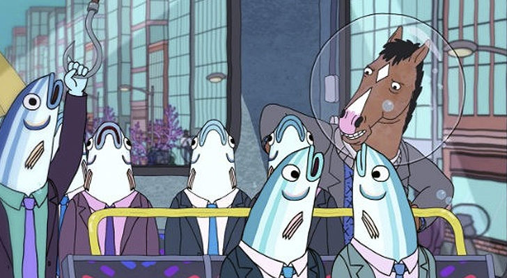 Sardinas "enlatadas" junto a Bojack en 'Bojack Horseman'