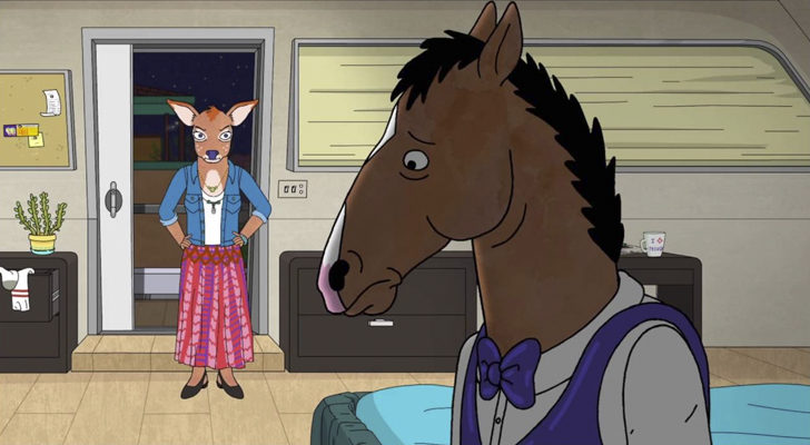 Charlotte rompe su relación con Bojack usando la palabra "fuck"