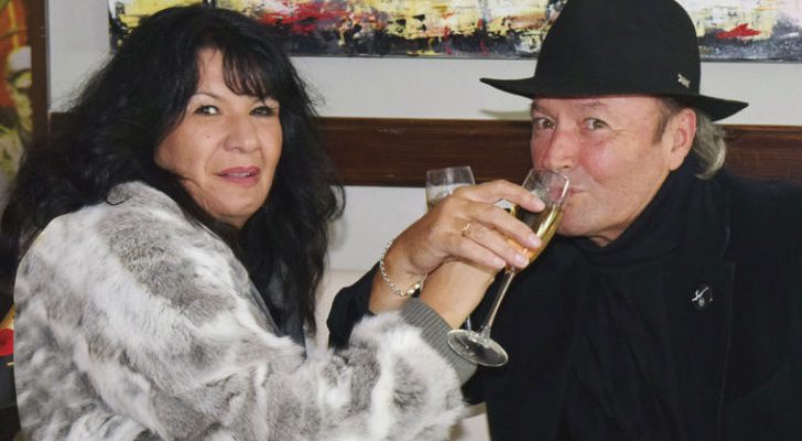 Amador Mohedano y su pareja, Jacqueline