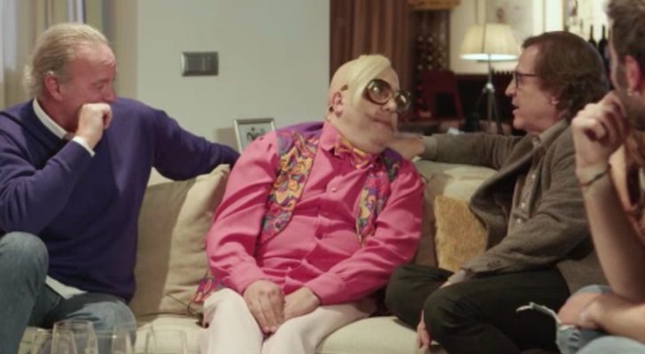 Bertín Osborne, Krispín Klander y Pepe Navarro en 'Mi casa es la tuya'