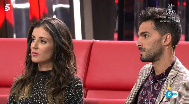 Petra y Cristian durante la gala de este jueves