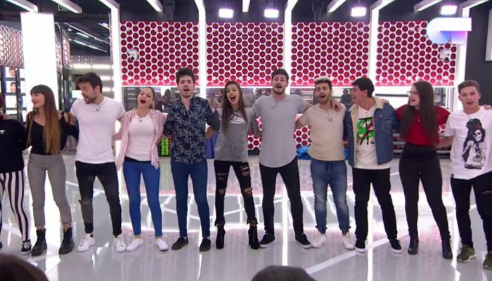 Concursantes de 'OT 2017' cantan "Eres tú"