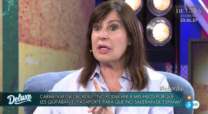 Carmen Martínez-Bordiú en el &#39;Deluxe&#39;