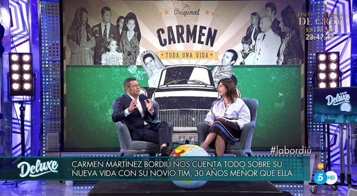Jorge Javier entrevista a Carmen Martínez-Bordiú