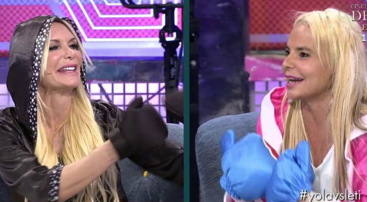 Leticia Sabater y Yola Berrocal en 'Sábado deluxe'