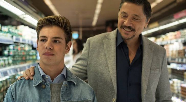 Carlos Bardem y Gaby del Castillo en 'Traición'