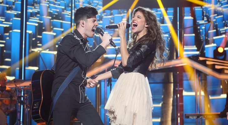 Ana Guerra cantó junto a Roi en la Gala 4 de 'OT 2017'