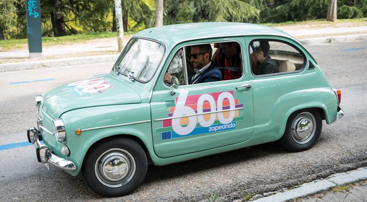 Coche con el que celebraron los 600 prorgamas de &#39;Zapeando&#39;