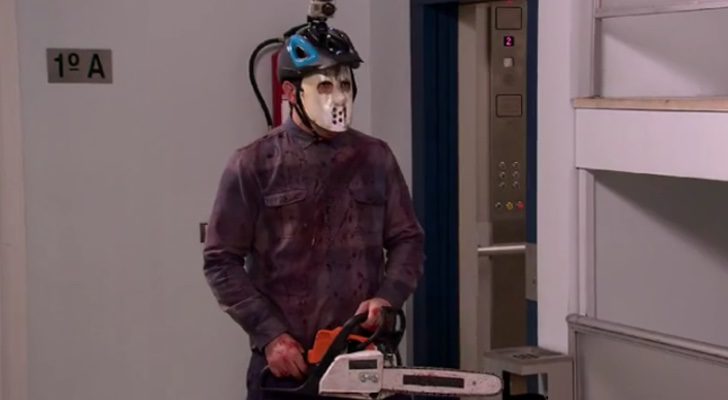 Amador, disfrazado para gastarle una broma a Berta en 'La que se avecina'