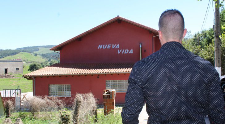 José Rabadán, de espaldas