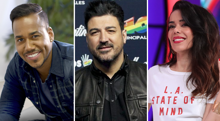 Romeo Santos, Beatriz Luengo y Tony Aguilar 