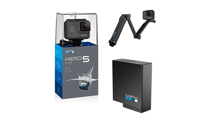 Go Pro Hero 5 + Soporte