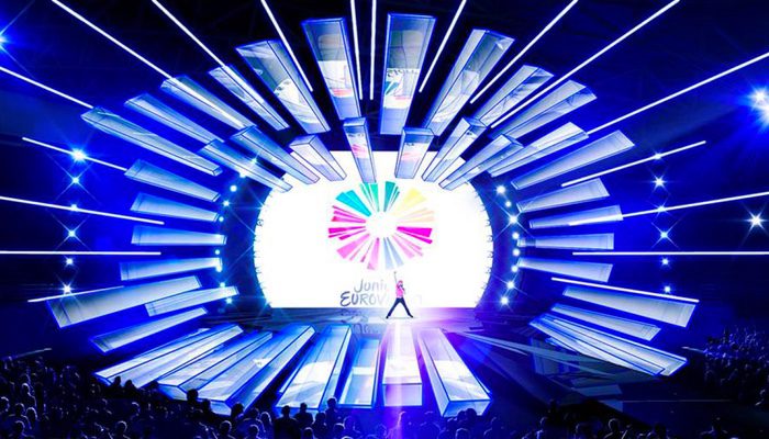 El diseño del escenario de Eurovisión Junior 2017