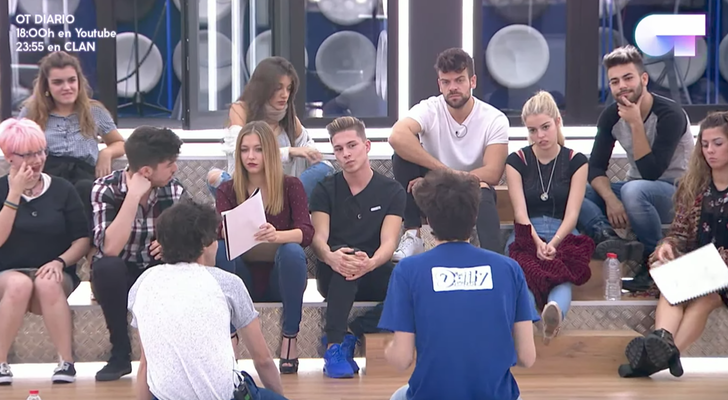 Instantes previos al &quot;apagón&quot; del canal 24 horas de &#39;OT&#39;