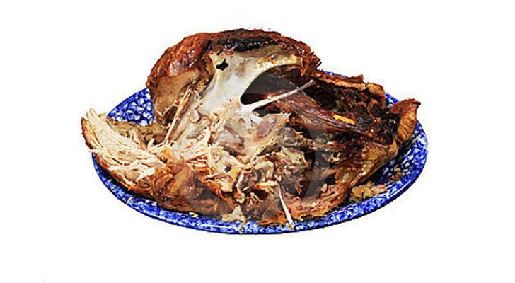 Lo que queda del pavo de Acción de Gracias
