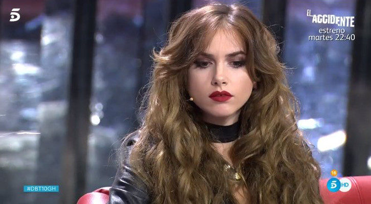 La exconcursante ha confesado que cree que su expulsión se debe "a lo que pasó"