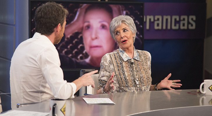 Concha Velasco en una entrevista en 'El Hormiguero'