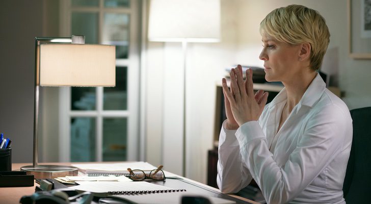 Robin Wright en 'House of Cards'