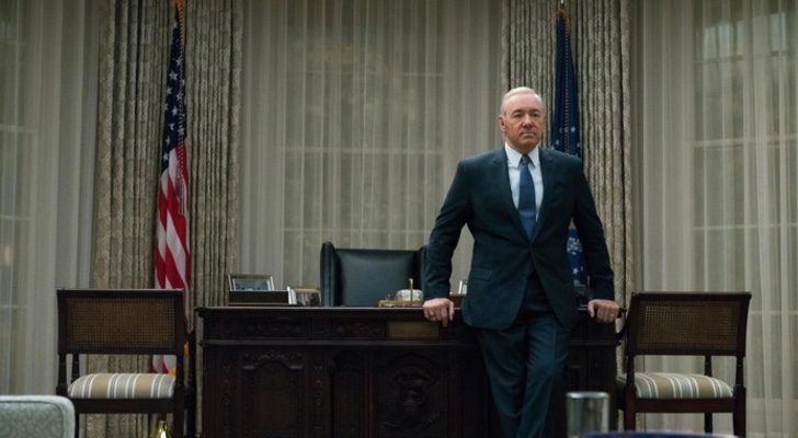Kevin Spacey en 'House of Cards'