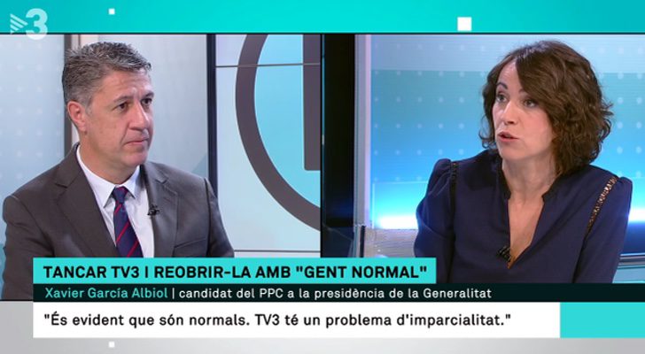 Albiol y Heredia durante la entrevista