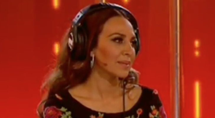 Mónica Naranjo y sus cascos en la Gala 5 de 'OT 2017'