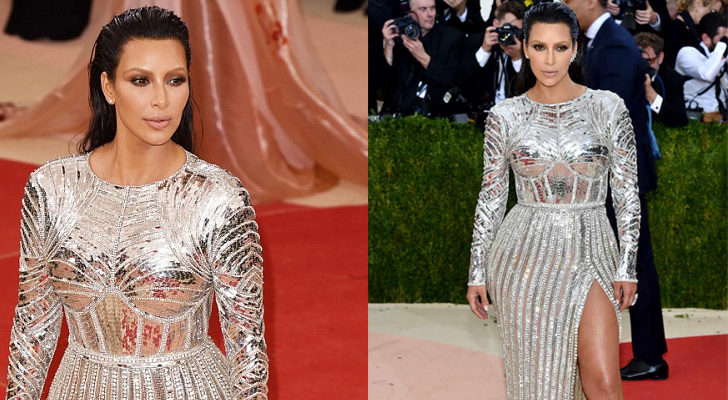 Kim Kardashian, en la MET Gala de 2016