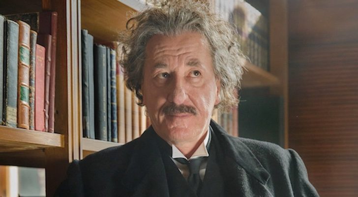 Geoffrey Rush, caracterizado de Albert Einstein en 'Genius'