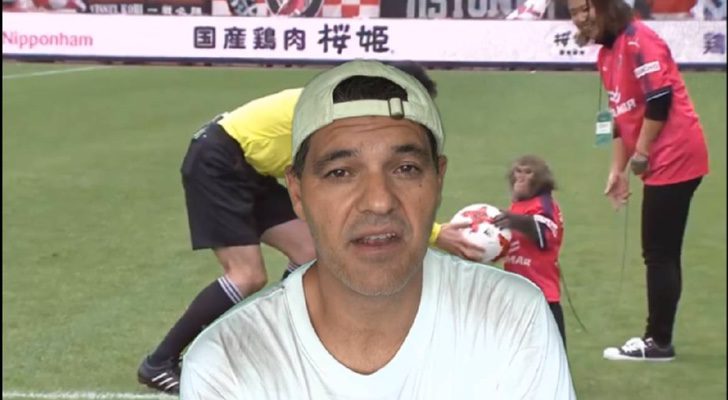 Frank Cuesta respondiendo a 'El chiringuito de Jugones'