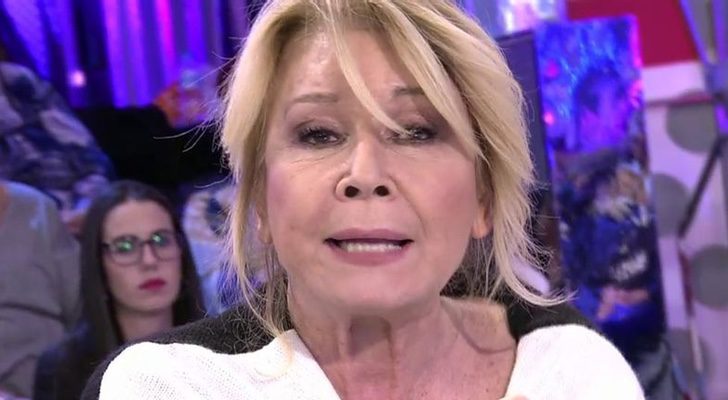 Mila Ximénez en el plató de 'Sálvame'