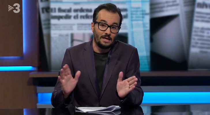 Jair Domínguez como colaborador en 'Estpà passant' de TV3
