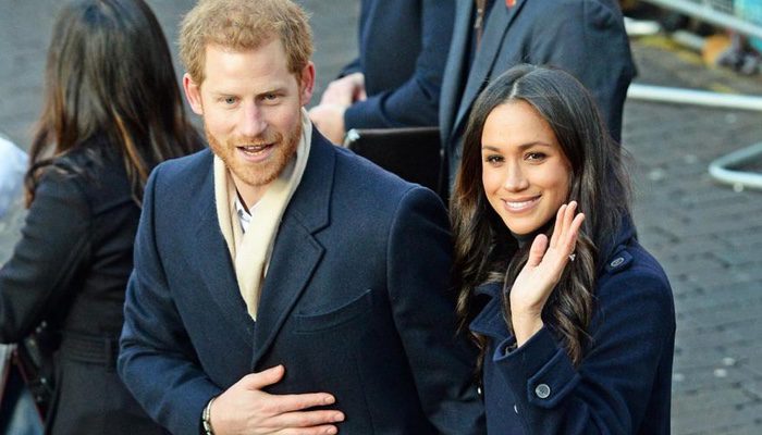 El Príncipe Harry y Meghan Markle en su primer acto oficial tras su compromiso