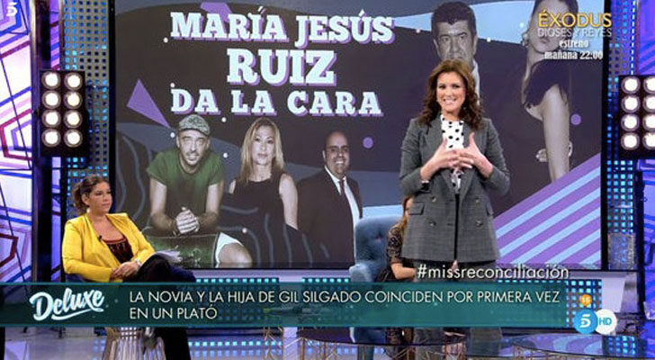 Cara a cara de María Jesús Ruiz y Anabel Gil Silgado en el 'Deluxe'