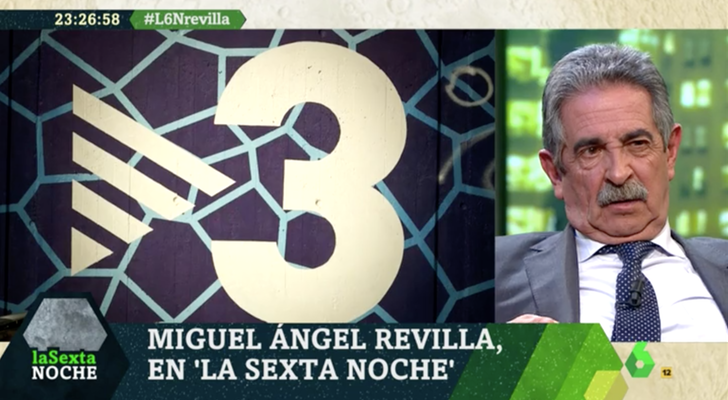 Miguel Ángel Revilla en 'laSexta noche'