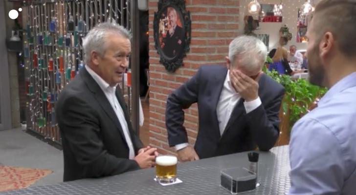 Carlos Sobera y su ataque de risa en 'First dates'