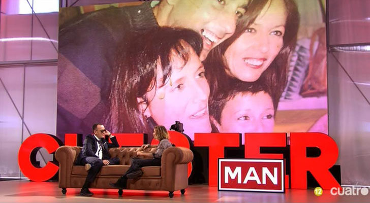 Risto Mejide habla con Lamari en el programa