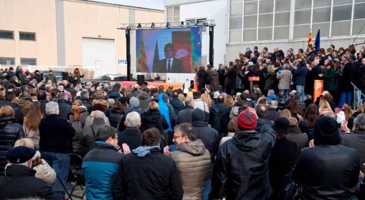 Carles Puigdemont, desde Bruselas