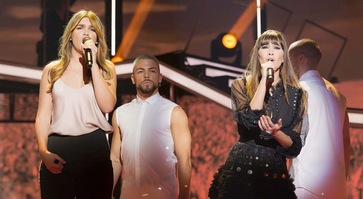 Amaia y Aitana interpretaron "Con las ganas" de Zahara en la gala 4 de 'OT 2017'