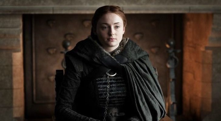 Sansa Stark (Sophie Turner) en la temporada 7 de 'Juego de tronos'