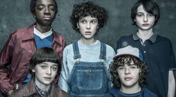 Los protagonistas de 'Stranger Things'